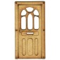 Door with Letterbox - MDF Wood Shape