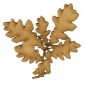 English Oak Leaves MDF Wood Shape