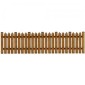 Traditional Picket Fence Panel - MDF Wood Shape