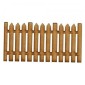 Tall Picket Fence Panel - MDF Wood Shape