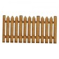 Tall Picket Fence Panel - MDF Wood Shape