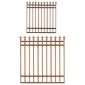 Wrought Iron Style Decorative Fence Panel - MDF Wood Shape