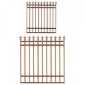 Wrought Iron Style Decorative Fence Panel - MDF Wood Shape