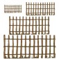 Rustic Paddock Fence Panel - MDF Wood Shape