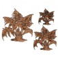 Maidenhair Fern MDF Wood Shape - Style 1