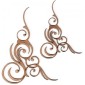 Swirly Curly Flourish MDF Wood Shape