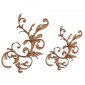 Curled Vine Fancy Flourish MDF Wood Shape - Style 3