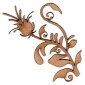 Fancy Flower Flourish MDF Wood Shape - Style 1