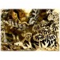Wild Flower Patch Border MDF Wood Shape