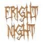 Fright Night - Halloween MDF Wood Words