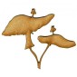 Toadstools on Toadstools! - Plain or Engraved - MDF Wood Shape