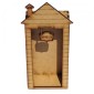 Engraved MDF Garden Shed Kit - Tall with Sign