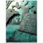 Grim Reaper Border Scene MDF Wood Shape