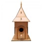 The Guilded Feather Birdhouse - MDF Wood Kit