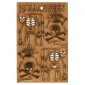 Bones - Sheet of Halloween Mini Wood Shapes