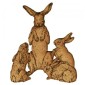 Hare Family - MDF Wood Shape