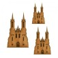 Gothic Mansion / Cathedral - MDF Wood Shape