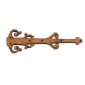 Ornate Scroll Decorative Hinge MDF Wood Shape