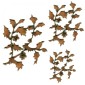 Holly Leaf Branch - MDF Wood Shape