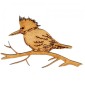 Kingfisher MDF Wood Bird Shape