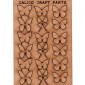 Sheet of Mini MDF Wood Butterflies - Style 4
