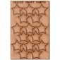 Country Star Shape - Mini MDF Wood Plaques