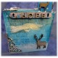 Sheet of Mini Deer & Antlers - MDF Wood Animal Shapes - Style 2