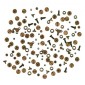 Sheet of Mini MDF Hardware Wood Shapes