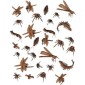 Sheet of Mini Insects - MDF Wood Shapes Style 1