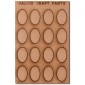 Oval Shape - Mini MDF Wood Plaques