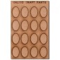Oval Shape - Mini MDF Wood Plaques