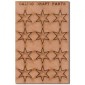 6 Pointed Star Shape - Mini MDF Wood Plaques