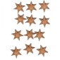 6 Pointed Star Shape - Mini MDF Wood Plaques