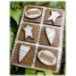 Primitive Star Shape - Mini MDF Wood Plaques
