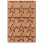 Star Shape - Mini MDF Wood Plaques