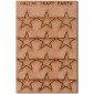 Star Shape - Mini MDF Wood Plaques