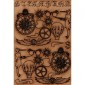 Sheet of Mini MDF Steampunk Motifs Style 3