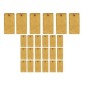 Sheet of Mini MDF Tags - Rounded Rectangles