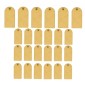 Sheet of Mini MDF Tags - Rounded Top