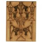 Sheet of Mini MDF Street Lamps