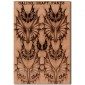 Sheet of Mini MDF Wood Wings - Style 2