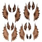 Sheet of Mini MDF Wood Wings - Style 2