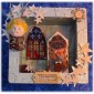 Sheet of Mini MDF Christmas Wood Shapes - Snowflakes 2