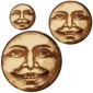 Moon with Smiling Face - MDF Wood Shape