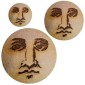 Moon with Face - MDF Wood Shape