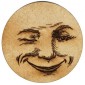 Moon with Winking Face - MDF Wood Shape