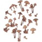 Mini Mushrooms & Toadstools - MDF Add On Sheet