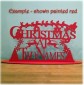 Christmas At - Personalised Plaque