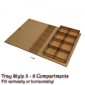 MDF Journal Book Box Kit - Asst Compartments