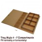 MDF Journal Book Box Kit - Asst Compartments